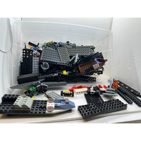 LEGO 6 lbs Pounds Random Parts Pieces Building Plates Blocks Retired Bulk Lots - Picture 2 of 4